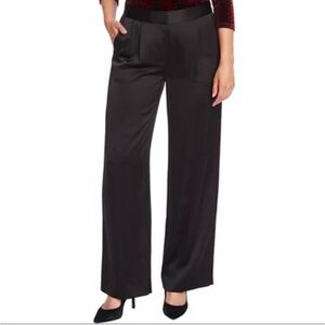 Vince Camuto Wide Leg Satin Pants Size 12